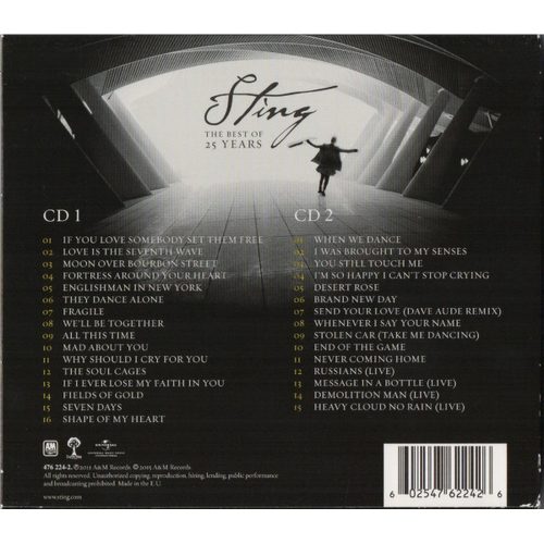 Sting - The Best Of 25 Years (2× CD)