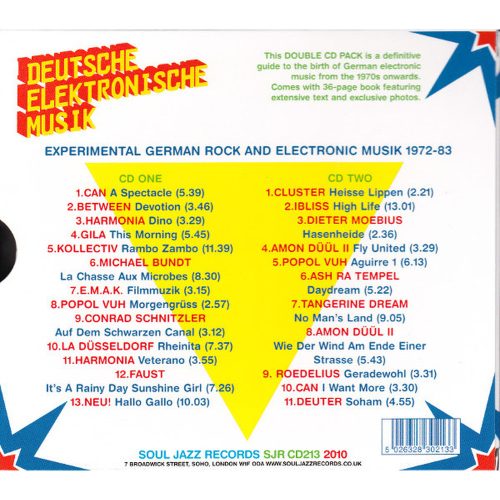 Various - Deutsche Elektronische Musik (Experimental German Rock And Electronic Musik 1972-83) (2× CD)
