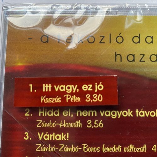 Zámbó Jimmy 2015 - A Tékozló Dalnok Hazatért (CD)