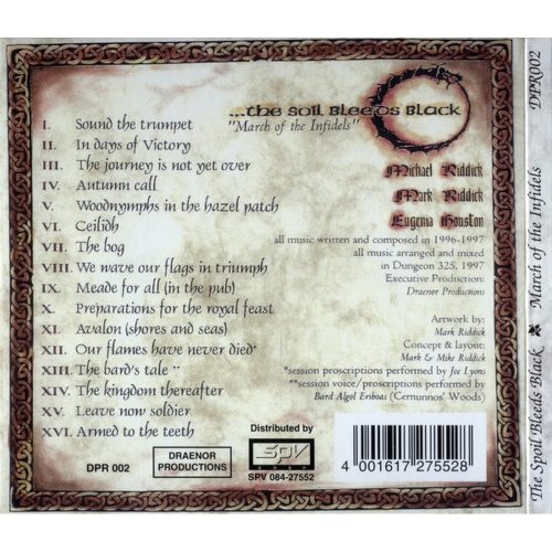 The Soil Bleeds Black - March Of The Infidels (CD)