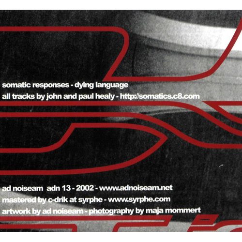 Somatic Responses - Dying Language (CD)