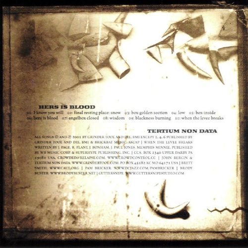 Tertium Non Data - Hers Is Blood (CD)