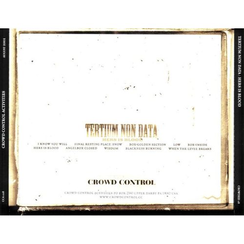 Tertium Non Data - Hers Is Blood (CD)
