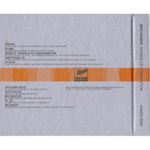 Various - 2003 Hands (2× CD)