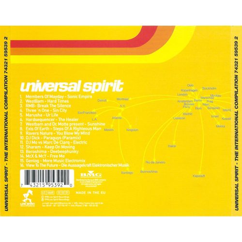 Various - Universal Spirit - The International Compilation (CD)
