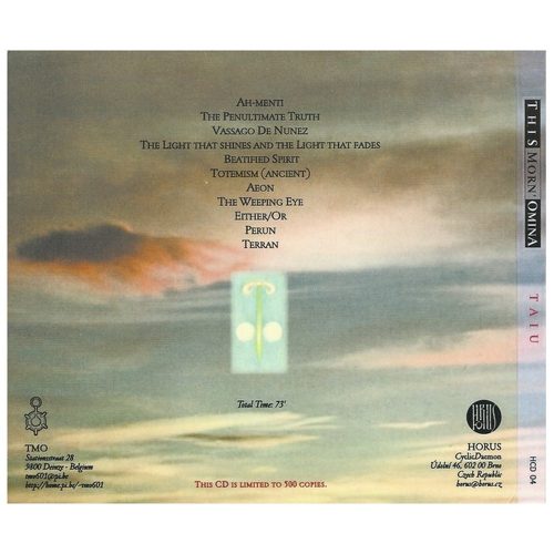 This Morn' Omina - Taiu (CD)