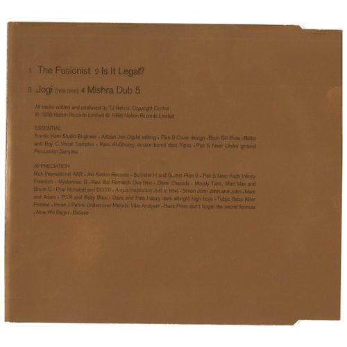 TJ Rehmi - The Fusionist (CDs)