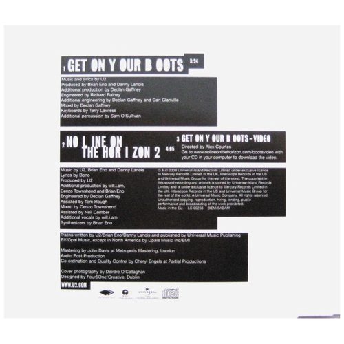 U2 - Get On Your Boots (CDs)