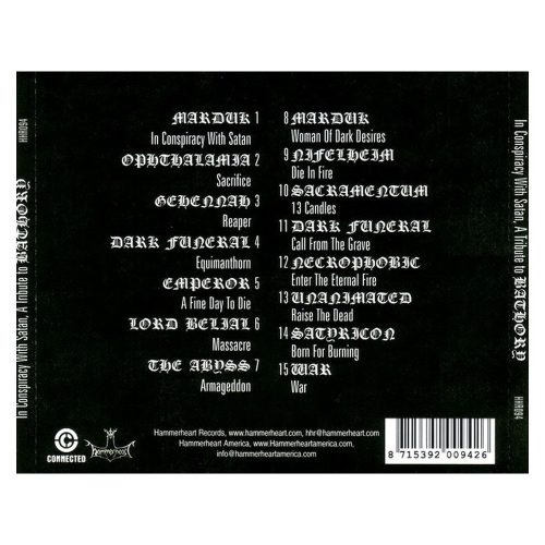 Various - In Conspiracy With Satan - A Tribute To Bathory (CD)