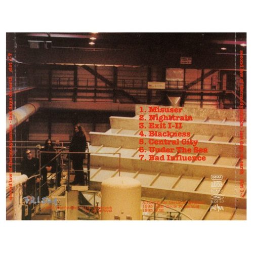 Second Law Of Thermodynamics - Last Days On Earth (CD)
