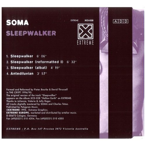 Soma - Sleepwalker (CDs)