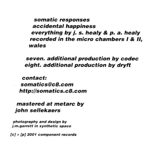 Somatic Responses - Accidental Happiness (CD)