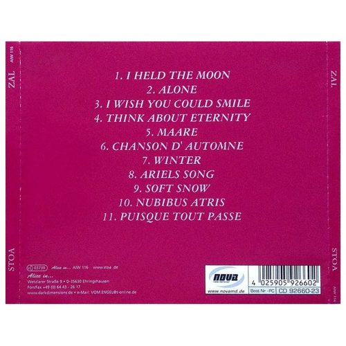 sToa - Zal (CD)