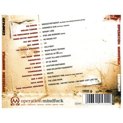 Various - cOMpiled: 5 Years Of Operation Mindfuck (CD)