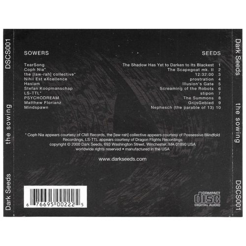 Various - The Sowing (CD)