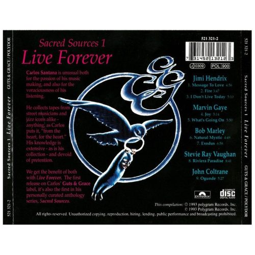 Various - Sacred Sources 1 Live Forever (CD)