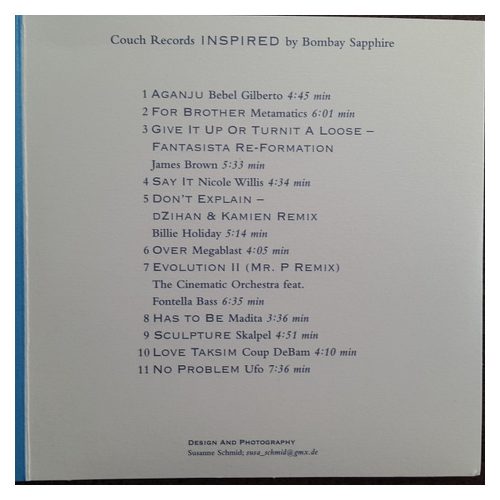 Various - Inspired By Bombay Sapphire (CD)