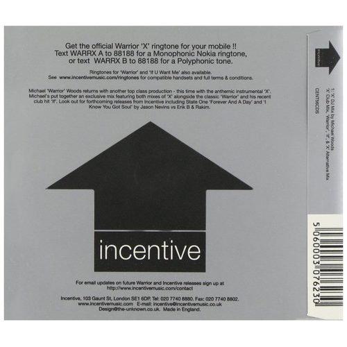 Warrior - X (CDs)