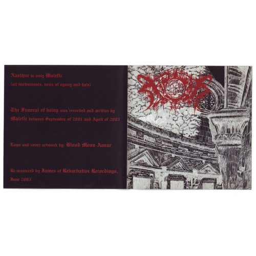 Xasthur - The Funeral Of Being (CD)