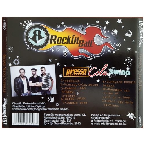 V8 Rockin' Ball - Presso, Cola, Swing (CD)