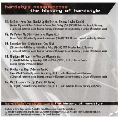 Various - Hardstyle Frequencies Chapter 1 (CD)