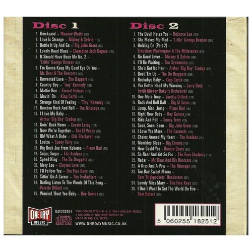 Various - Quicksand: The Groove Records Story 1954 - 1956 (2× CD)