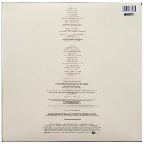 Various - Bright Lights, Big City. (Original Motion Picture Soundtrack) (LP vinyl)