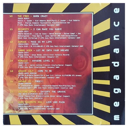 Various - Supersonic Megadance Vol 1 (CD)