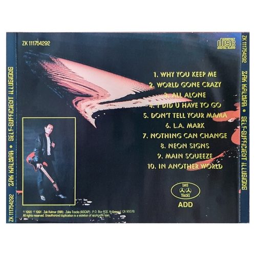 Zak Kalmar - Self-Sufficient Illusions (CD)