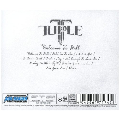 Tuple Salmela - Welcome To Hell (CD)