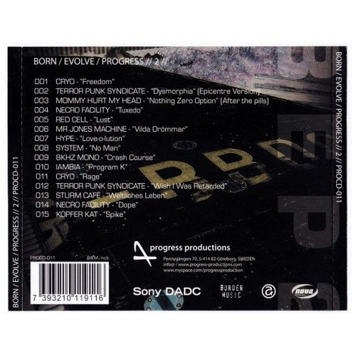 Various - Born / Evolve / Progress // 2 (CD)