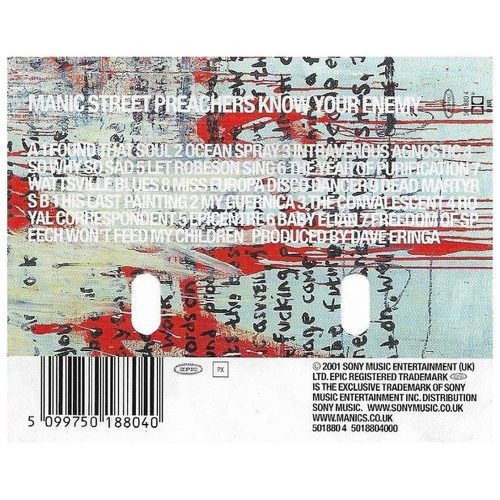 Manic Street Preachers - Know Your Enemy (kazetta)