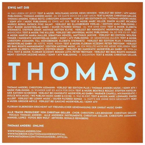 Thomas Anders - Ewig Mit Dir (CD)