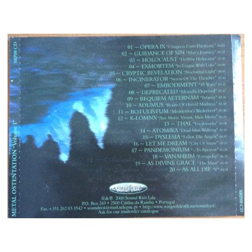 Various - Metal Ostentation Volume 1 (CD)
