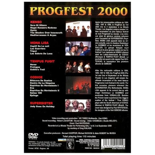 Various - Progfest 2000 (DVD)