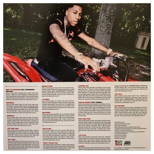 YoungBoy Never Broke Again - 38 Baby 2 (LP vinyl)