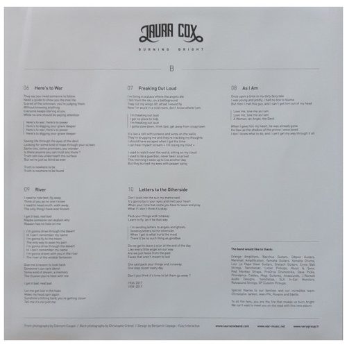 Laura Cox - Burning Bright (LP vinyl)