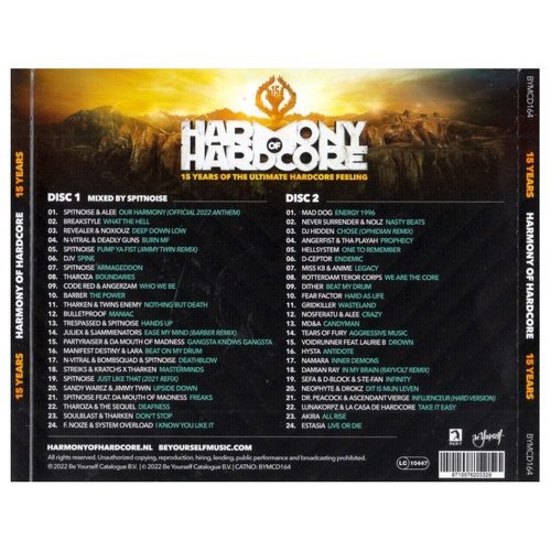 Spitnoise - Harmony Of Hardcore (15 Years Of The Ultimate Hardcore Feeling) (2× CD)
