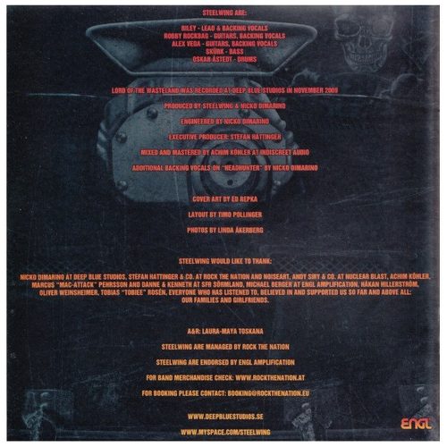 Steelwing - Lord Of The Wasteland (CD)