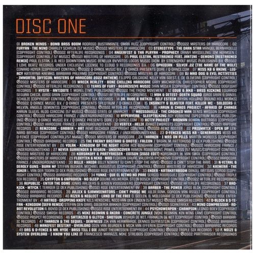Various - Hardcore Top 100 2022 (2× CD)
