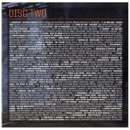 Various - Hardcore Top 100 2022 (2× CD)