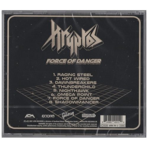 Kryptos - Force Of Danger (CD)