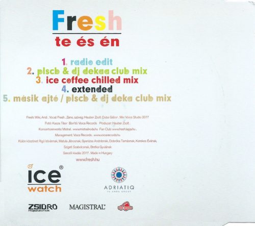 Fresh - Te És Én (CDs)