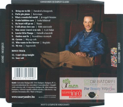 André - Mozijegy (CD)