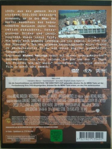 Various - Woodstock (The Director's Cut) (DVD)
