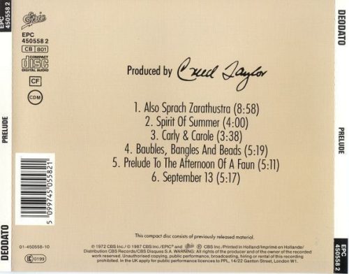 Deodato - Prelude (CD)