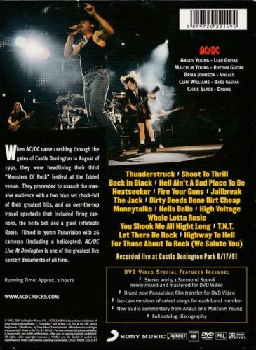 AC/DC - Live At Donington (DVD)