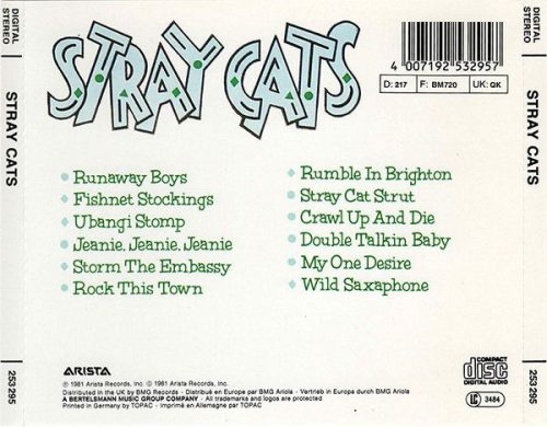 Stray Cats - Stray Cats (CD)