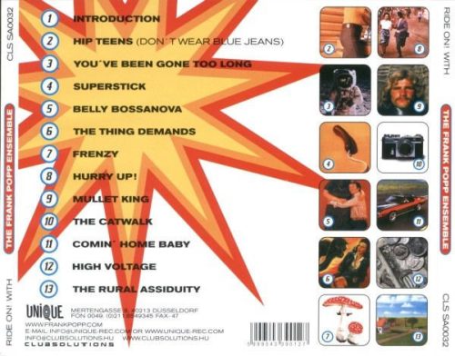 The Frank Popp Ensemble - Ride On! With The Frank Popp Ensemble (CD)