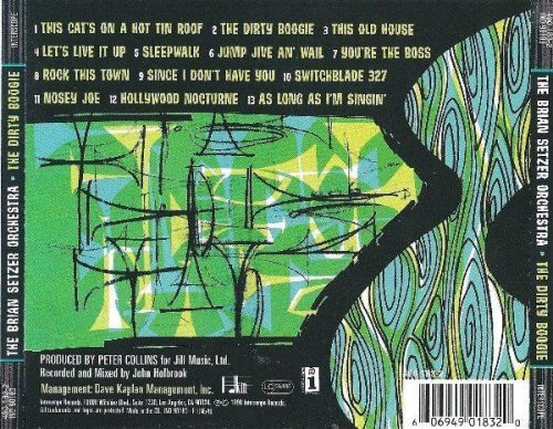 The Brian Setzer Orchestra - The Dirty Boogie (CD)